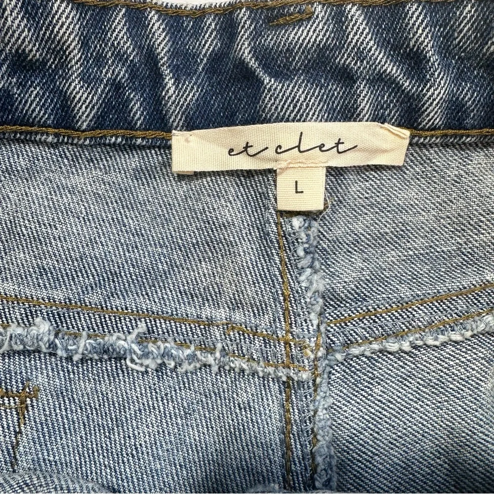 Clearance‼️Miss‎ Lola Et Clet Acid Wash MultiPocket Cotton Women’s Jeans NWT L
